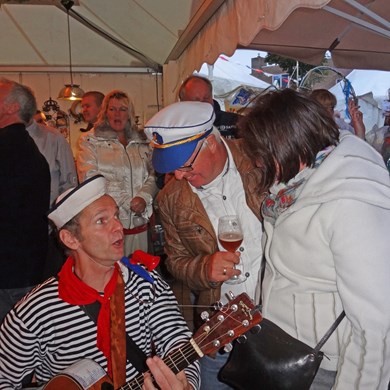 SAIL - zingende matrozen - muzikanten - SAIL 2015 - zeeman liedjes zee