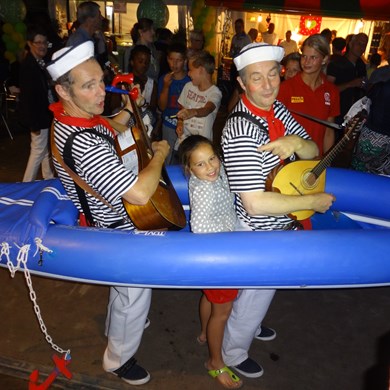 SAIL 2015 - zingende matrozen - muzikale matrozenboot - muzikanten duo - zeemansliederen - Woereden
