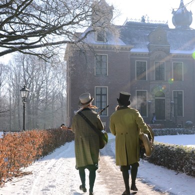 Kasteel Oud Poelgeest Oegstgeest DICKENS MUSE muzikanten duo muziek akoestisch mobiel