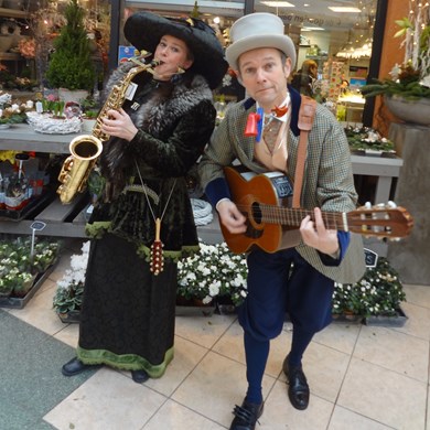 DICKENS MUSE muzikanten duo muziek akoestisch mobiel Tilburg