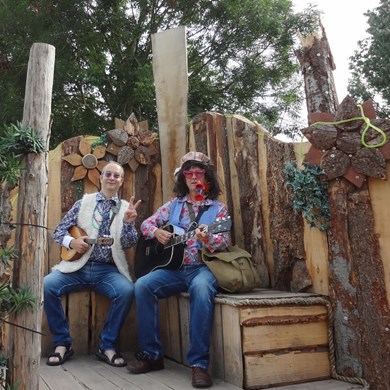 HIPPIES muzikanten sixties - Peace Men - Ruigoord (41)