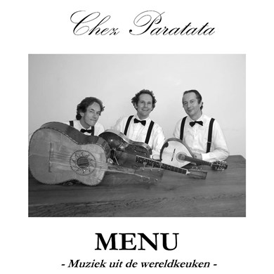 Paratata - bruiloft receptie entree diner muziek trio muzikanten akoestisch mobiel
